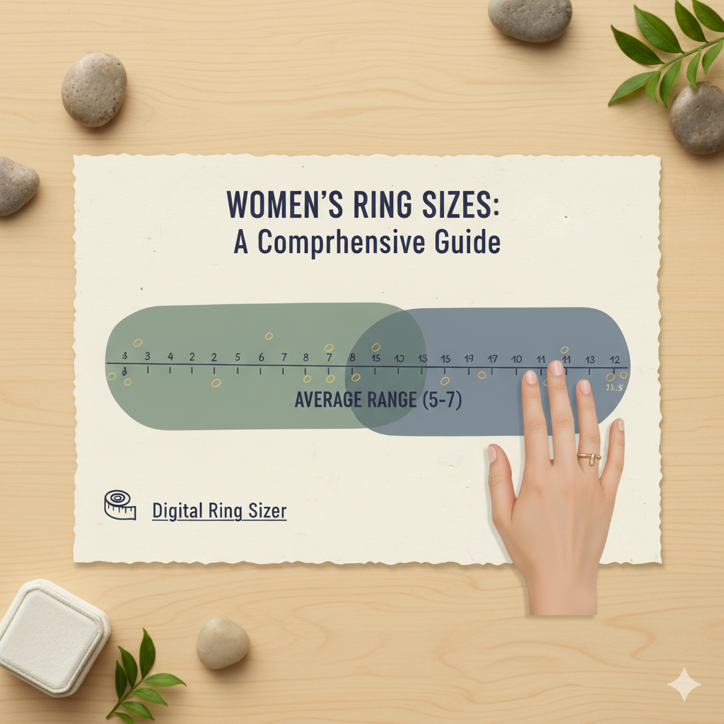 Image, Chartgraph showing women’s average sizes.