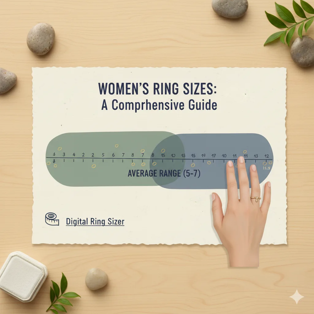 Image, Chart graph showing women’s average sizes.