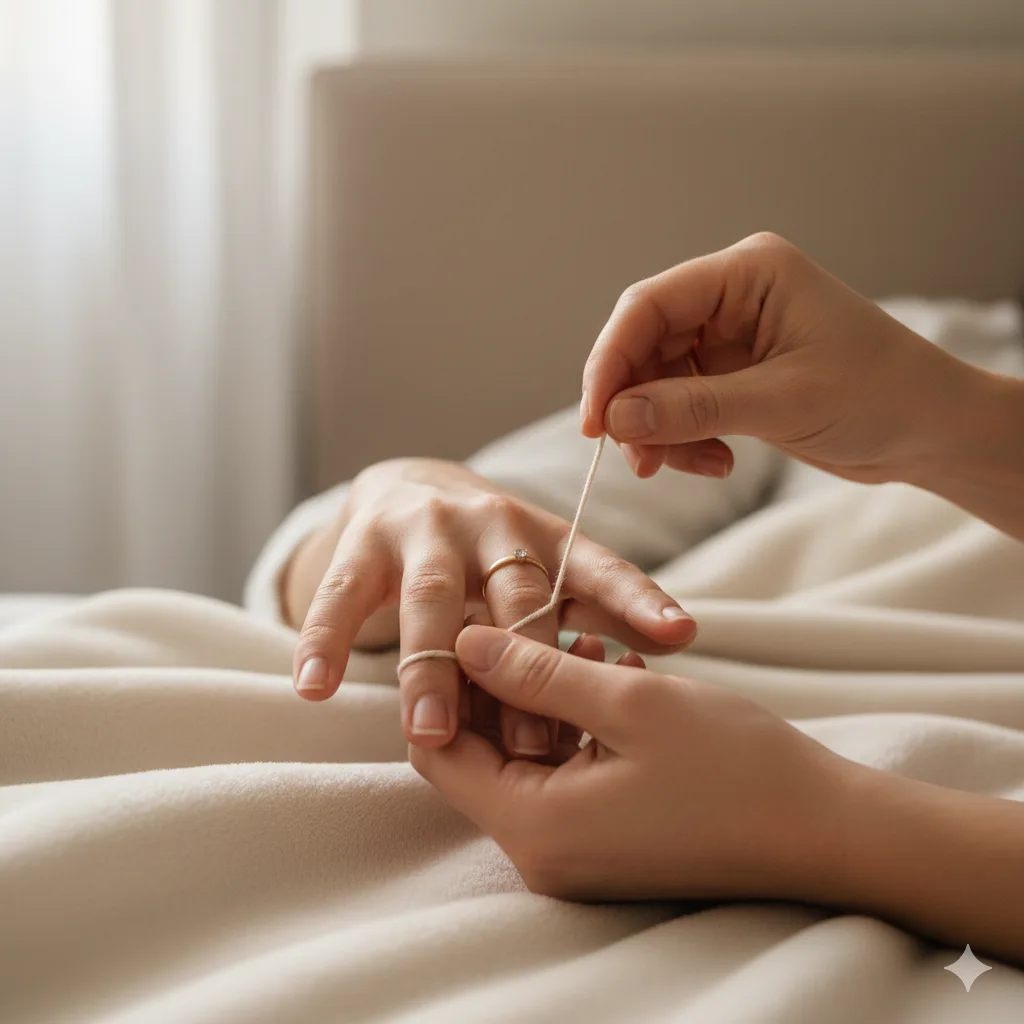 Hero Image for the blog titled secret hacks to find others ring size without knowing them.