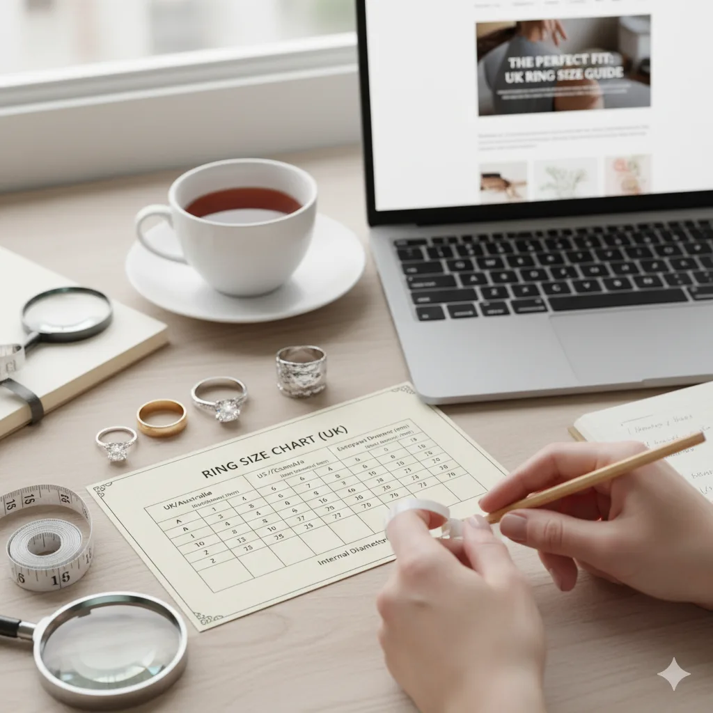 Ring Size Chart UK