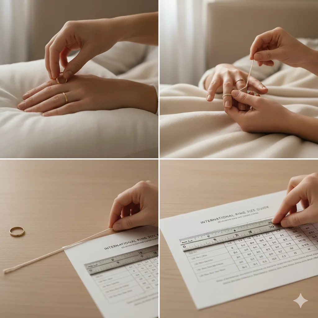 Image demonstrating how to use String or paper strip method while they sleep